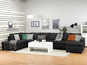 Kutna garnitura Scandinavian Choice Remavio 154, Antracit, Crna, 80x407x199cm