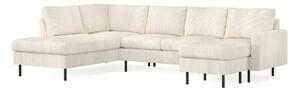 Kutna garnitura Tenfloa 104, Beige, 80x268x189cm