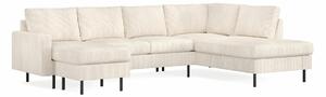 Kutna garnitura Tenfloa 104, Beige, 80x268x189cm