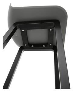 Sive bar stolica Kokoon Miky, sedam visina 69 cm