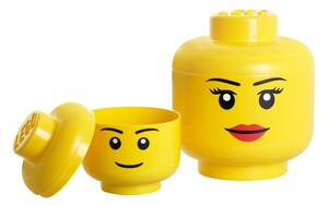 Kutija za pohranu LEGO® Girl, ⌀ 24,2 cm