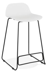 Bijela barska stolica Kokoon Slade, visina sjedenja 85 cm