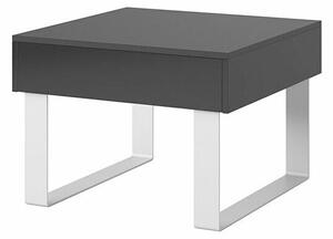 Pomoćni stol Providence B135Sjajno crna, Crna, 45x64x64cm, Laminirani iveral, Kutni