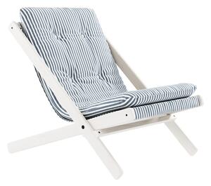 Bijela/svijetloplava fotelja Boogie - Karup Design