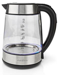 Nedis KAWK320EGS - Kuhalo za vodu 1,7 L 2200W/230V