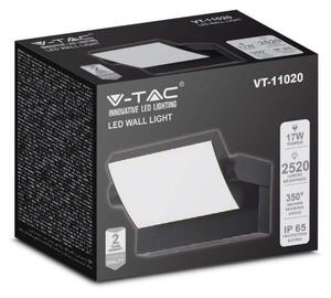 Zidna LED svjetiljka 17W 4000K - IP65 crna 2937 