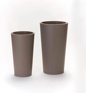 Ukrasna posuda Brooklyn dimenzija 75×40 taupe - 71 - 90 cm - Umjetna masa - DA
