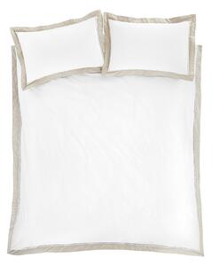 Bijela pamučna posteljina za bračni krevet 200x200 cm Oxford Lace – Bianca