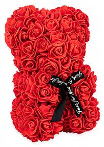 Luksuzni poklon od ruža u obliku MEDVJEDICA