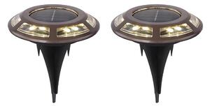 Globo 36415-2 - SET 2x LED Solarna svjetiljka SOLAR LED/0,72W/3V 3200K IP44
