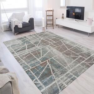 Skandinavski tepih s geometrijskim uzorcima Širina: 60 cm | Duljina: 100 cm
