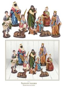 Ambiance 10-dijelni set božićnih figurica za jaslice
