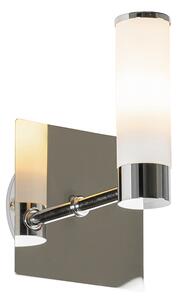 Moderna kupaonska zidna svjetiljka krom IP44 - Kada