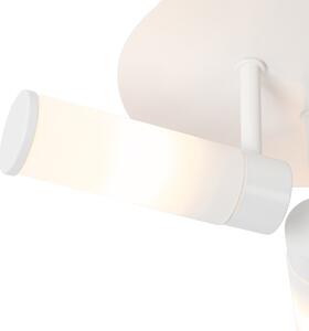 Moderna kupaonska stropna svjetiljka bijela 3 svjetla IP44 - Kada