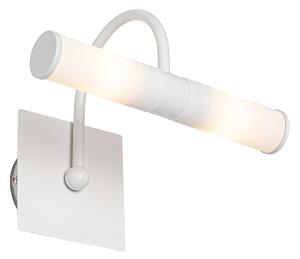 Klasična kupaonska zidna svjetiljka bijela IP44 2 svjetla - Bath Arc