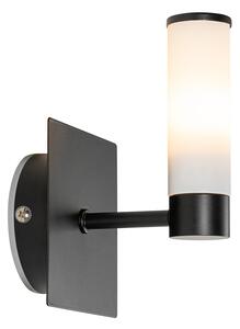 Moderna kupaonska zidna svjetiljka crna IP44 - Kada