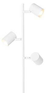 Moderna podna lampa bijela 3 svjetla - Jeana