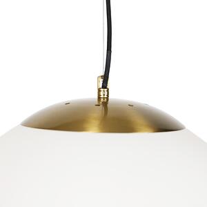 Skandinavska viseća svjetiljka opalo staklo 40 cm - Lopta 40