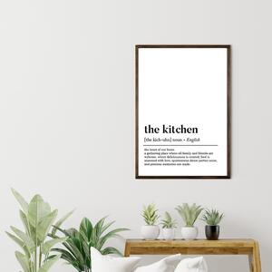 Plakat u okviru 50x70 cm Kitchen - Wallity