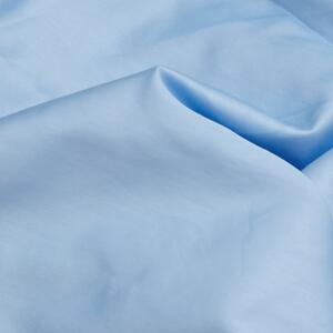 Svijetlo plava posteljina za krevet za jednu osobu od pamučnog satena 140x200 cm – Mijolnir