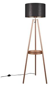 Smeđa stojeća svjetiljka s policom (visina 152 cm) Colette – Trio