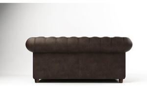 Tamno smeđa baršunasta sofa 178 cm Cambridge - Ropez