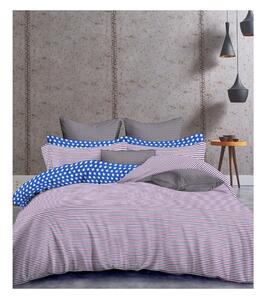 Dvostrana posteljina na bračnom krevetu od mikrovlakana DecoKing Marine, 200 x 200 cm