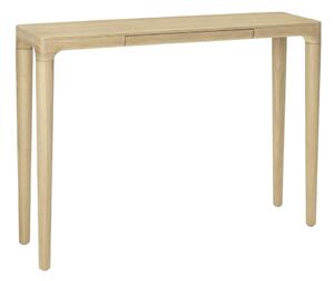 Pomoćni stol od punog hrasta u prirodnoj boji 12x110 cm Heart'n'Soul – UMAGE