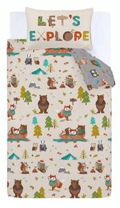 Dječja posteljina za dječji krevet 120x150 cm Woodland Adventure – Catherine Lansfield