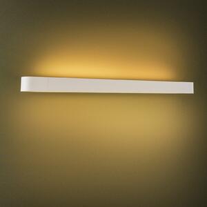 Nowodvorski Lighting Zidna svjetiljka Soft, širina 90 cm, bijela, aluminij, G13, Bijela, Dnevni boravak/blagovaonica, Metal, Zidna utičnica iznad/dolje