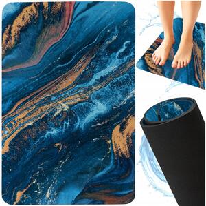 Kupaonica brzo suho pranje tepiha 80x50cm xxl plava