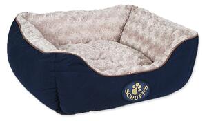 Tamno plavi plišani krevet za pse 40x50 cm Scruffs Wilton – Plaček Pet Products