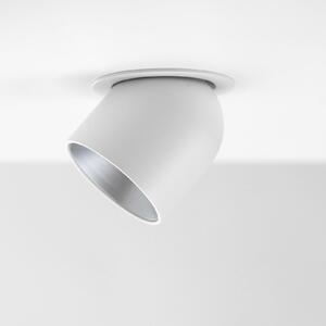 The Light Group SLC Cup LED ugradna svjetiljka bijela/srebrna 3000K, prigušiva, Bijela, Dnevni boravak/blagovaonica, Metal, Okrugla ugradna svjetla