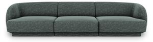 Tamno zelena sofa 259 cm Miley - Micadoni Home