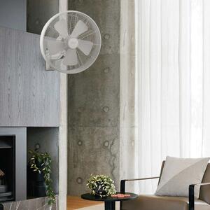 Beacon Lighting Zidni ventilator Breeze, bijeli, Ø 41 cm, tih, Bijela, Dnevni boravak/blagovaonica, Plastika