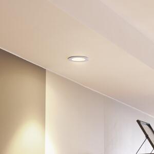 Arcchio LED downlight Aryx, bijela, 2.700K, prigušiva, Bijela, Dnevni boravak/blagovaonica, Metal