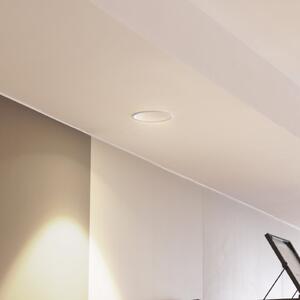 Arcchio Archio LED downlight Niria bijela, 3.000K, prigušiva, Bijela, Dnevni boravak/blagovaonica, Aluminij