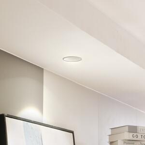 Arcchio LED downlight Niria, bijela, 4.000K, prigušiva, Bijela, Dnevni boravak/blagovaonica, Aluminij