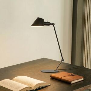 Lindby stolna lampa Corali, crna, metal, visina 64cm, Crno, Dnevni boravak/blagovaonica, Metal