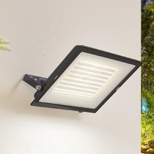 PRIOS Prios LED vanjski reflektor Maikel, 200W, 16000lm, metal, Crno, Aluminij, Zidni kvadrat