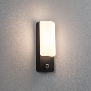 Paulmann LED vanjska zidna svjetiljka Bonnie, aluminij, antracit, senzor, Crno, Aluminij