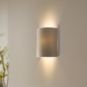 Envostar zidna lampa Idun, svijetlo bež 24 cm prirodan materijal vegan, prigušiva, Bež, Dnevni boravak/blagovaonica, Ostalo