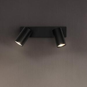 LEDVANCE LED reflektor Octagon, dimabilan, dvije žarulje, crn, prigušiva, Crno, Dnevni boravak/blagovaonica, Metal