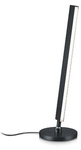 Knapstein LED stolna lampa Kosma, crna, CCT, upravljanje gestama, prigušiva, Crno, Dnevni boravak/blagovaonica, Mjed