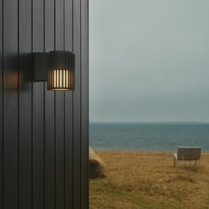 Nordlux Aludra Seaside vanjska zidna svjetiljka, aluminij, antracit, prigušiva, Crno, Aluminij