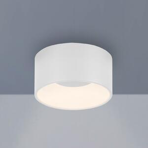 JUST LIGHT. GmbH SAMO SVJETLO. Tanika LED stropna svjetiljka, bijela, Ø 16 cm, prigušiva, prigušiva, Bijela, Dnevni boravak/blagovaonica, Plastika