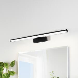 EGLO LED zidna svjetiljka Pandella 1, dužina 60 cm, crna, aluminij, Crno, kupaonica, Aluminij