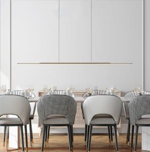 PURE LED viseća svjetiljka Surface, bronca 160 cm aluminij 3.000 K, prigušiva, Bronca / stari mesing, Dnevni boravak/blagovaonica, Aluminij