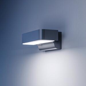STEINEL LED vanjska zidna svjetiljka L 800 SC, senzor, srebrna, Sivo, Aluminij