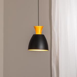 BEGA LED viseća svjetiljka Studio Line 51229, crna/mjed, Ø 20 cm, prigušiva, Crno, Dnevni boravak/blagovaonica, Aluminij